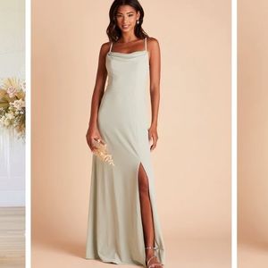 Birdy Grey - ASH DRESS - CREPE - SAGE - bridesmaid dress